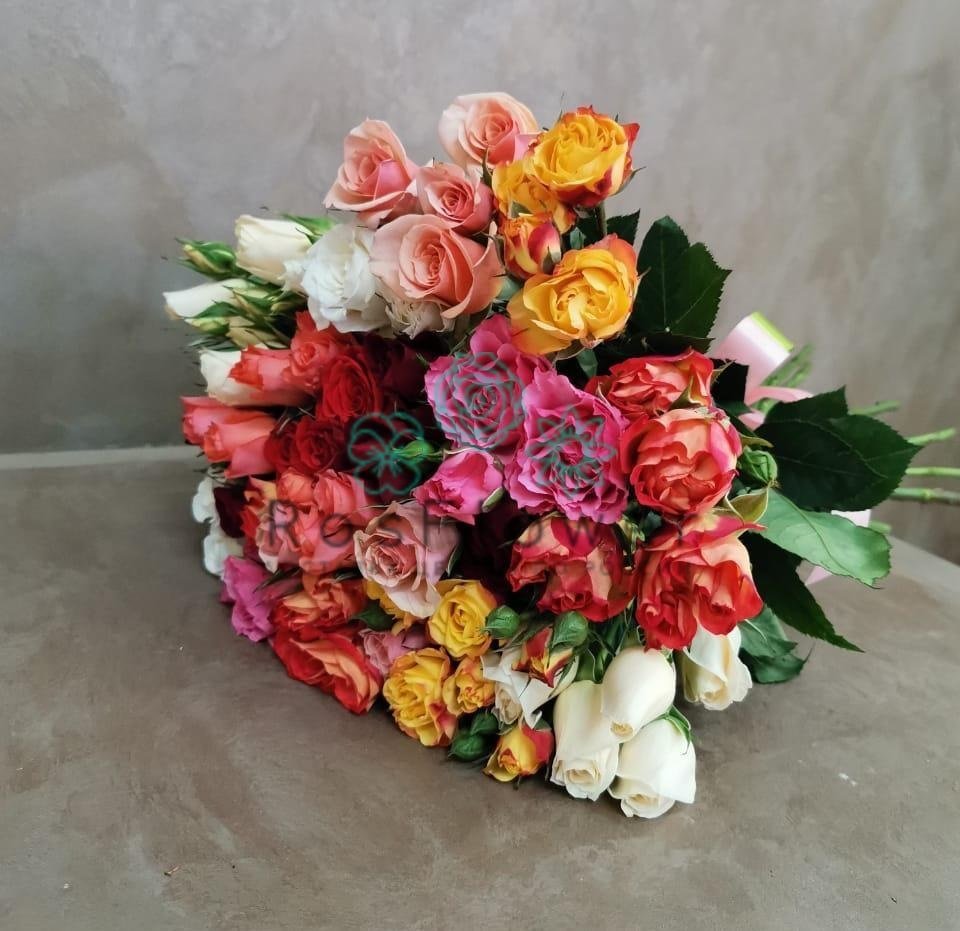 Букет цветов из: Розы в Княгинино