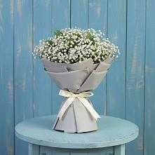 Букет цветов из:  Гипсофила в Княгинино