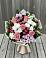 Букет цветов из: Альстромерии, Гвоздики, Розы и Хризантемы в Княгинино