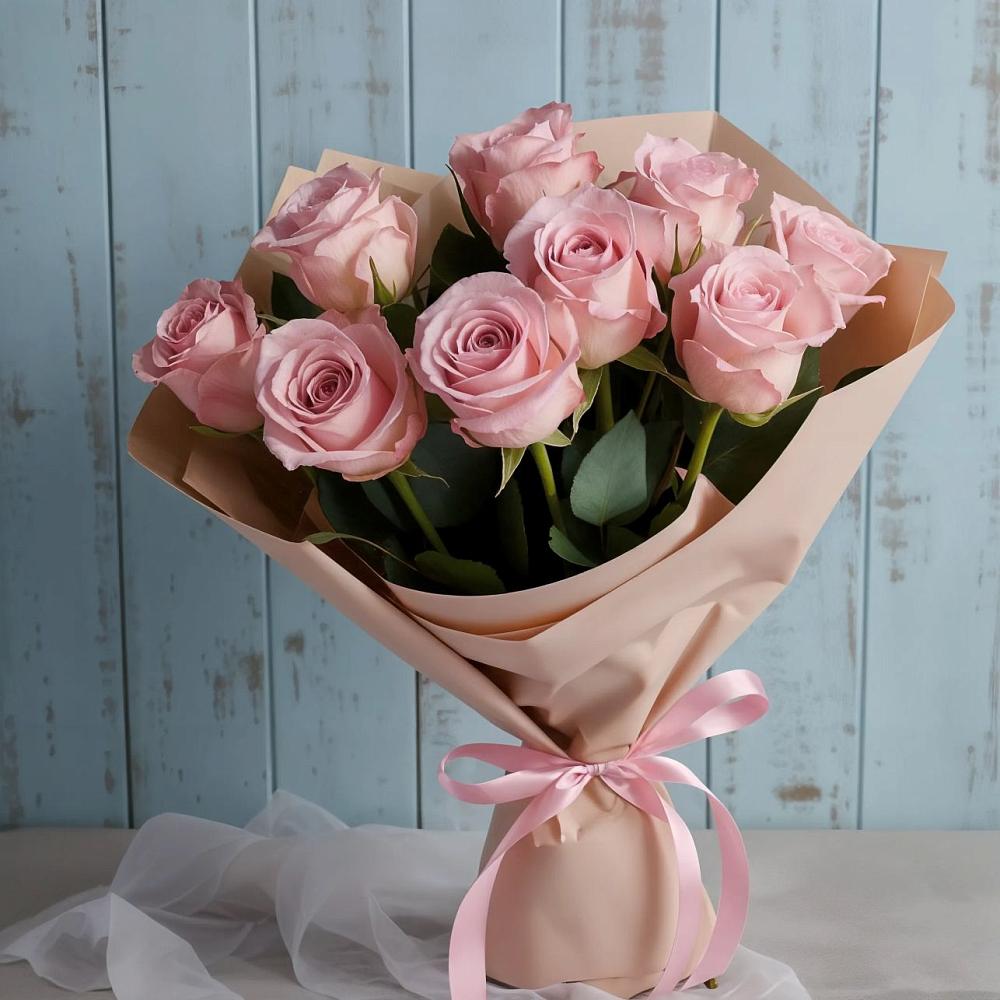 Букет цветов из: Розы в Княгинино