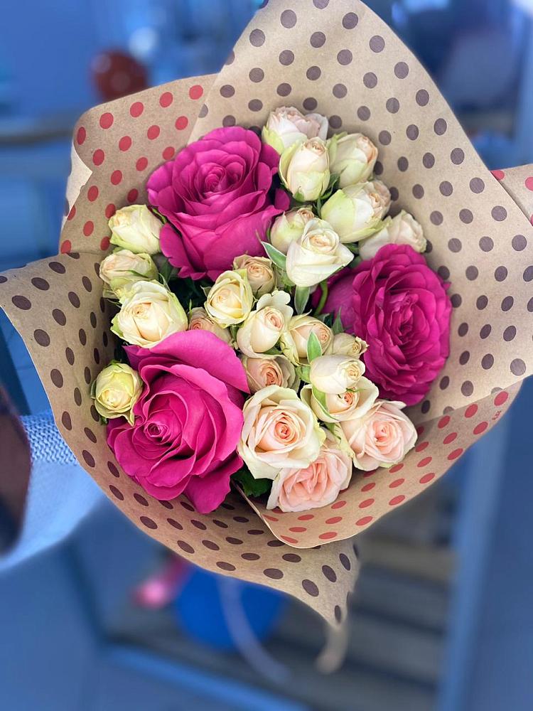 Букет цветов из: Розы в Княгинино