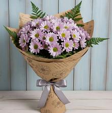 Букет цветов из:  Хризантемы в Княгинино