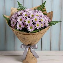 Букет цветов из:  Хризантемы в Княгинино