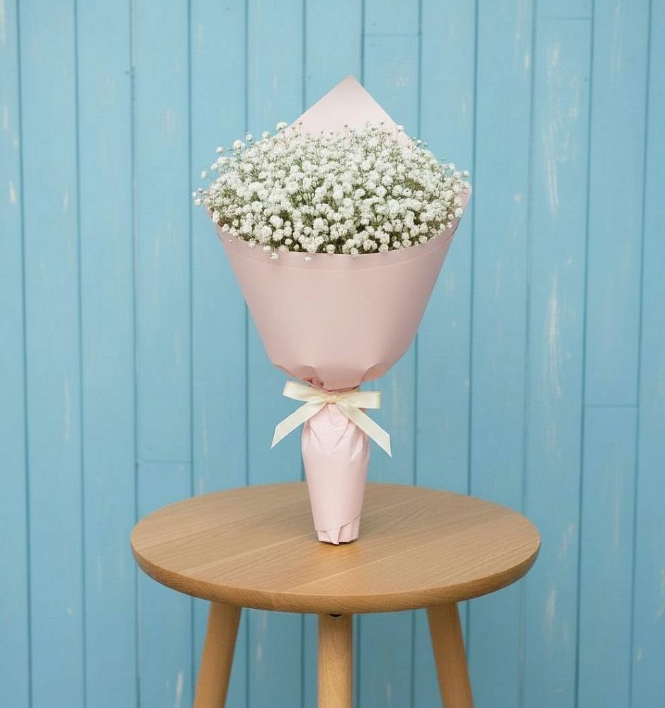 Букет цветов из: Гипсофила в Княгинино