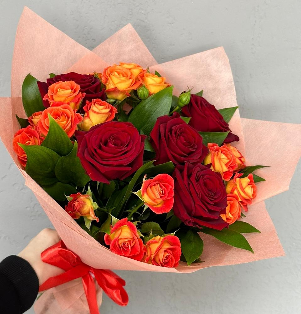 Букет Любовь и восторг в Княгинино