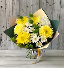 Букет цветов из:  Хризантемы в Княгинино