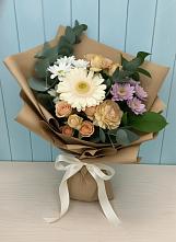 Букет цветов из:  Герберы и Хризантемы в Княгинино