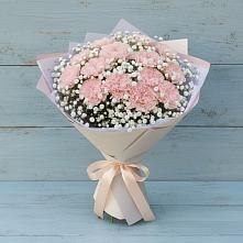 Букет цветов из:  Гвоздики #REPLACE_PRED# Княгинино