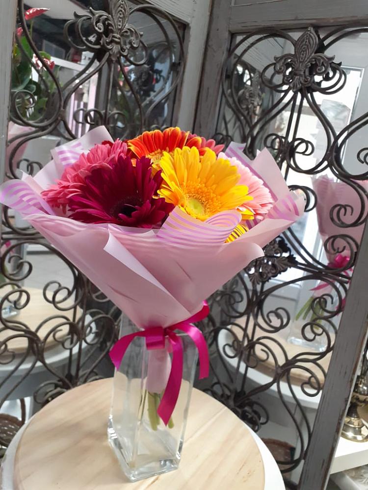 Букет цветов из: Герберы в Княгинино