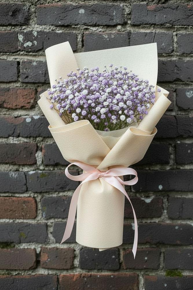 Букет цветов из: Гипсофила в Княгинино