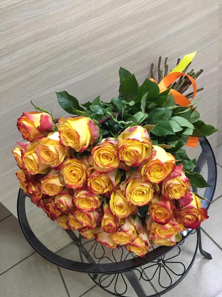 Букет Желтые розы в Княгинино