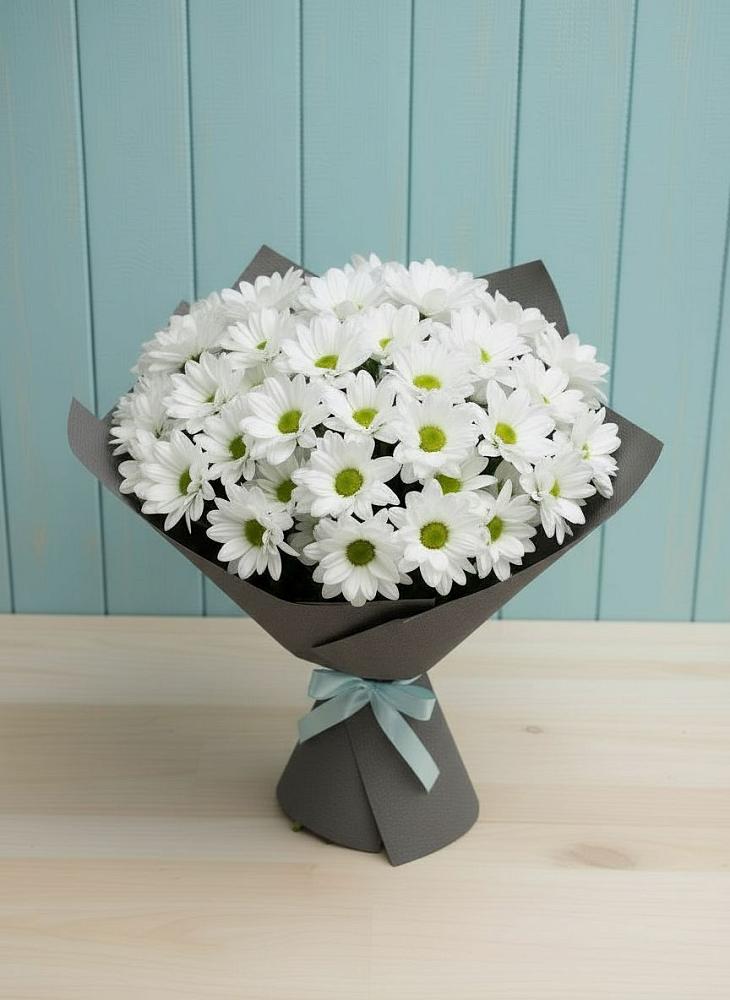 Букет цветов из: Хризантемы в Княгинино