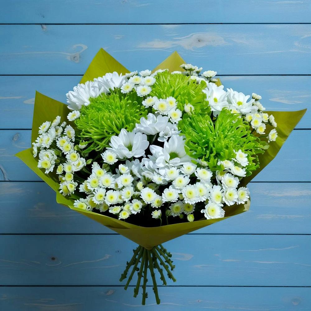 Букет цветов из: Хризантемы в Княгинино