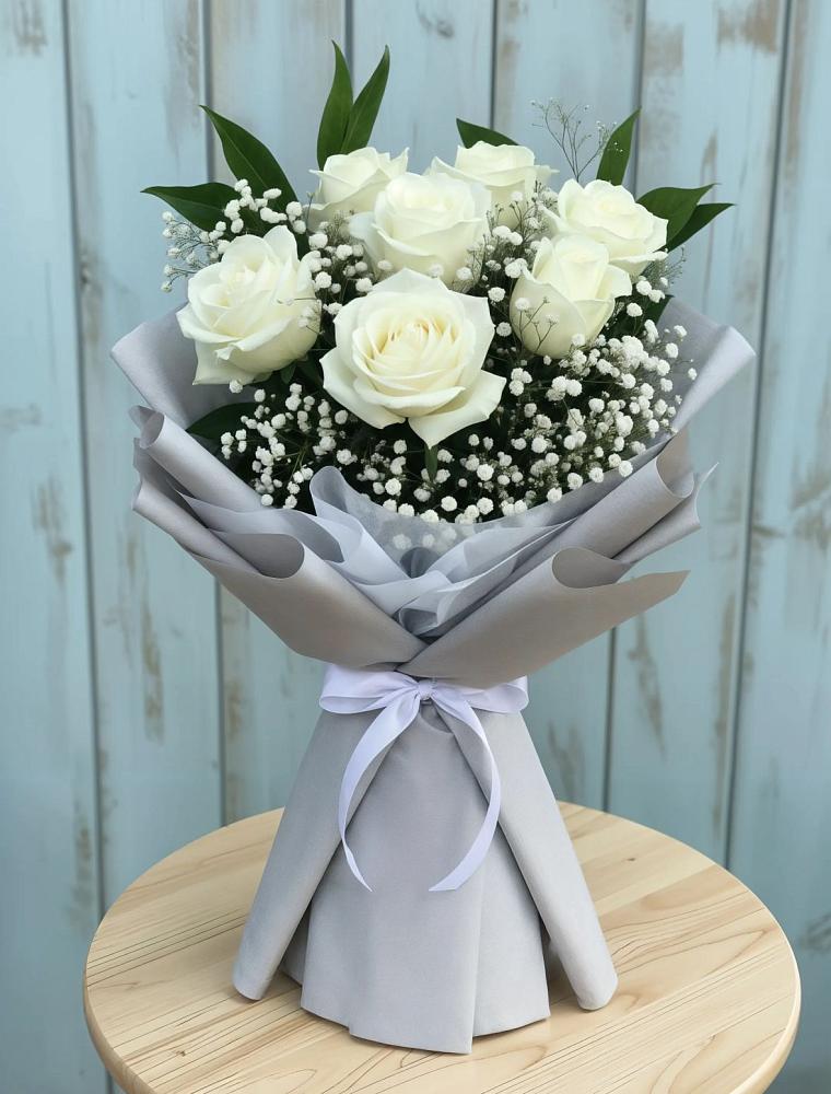 Букет цветов из: Розы в Княгинино