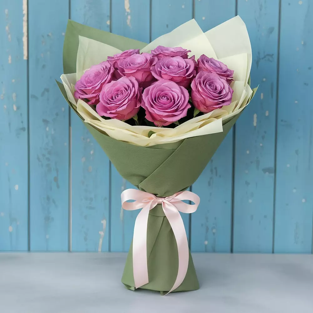 Букет Розы Фёрст Леди в Княгинино