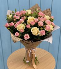Букет цветов из:  Розы в Княгинино