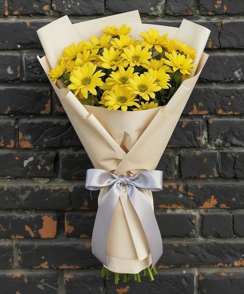 Букет цветов из: Хризантемы в Княгинино
