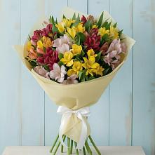 Букет цветов из:  Альстромерии #REPLACE_PRED# Княгинино