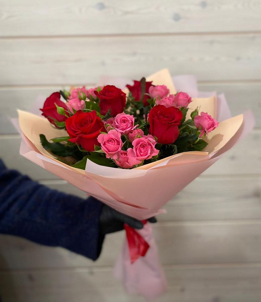 Букет цветов из: Розы в Княгинино