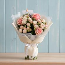 Букет цветов из:  Розы в Княгинино
