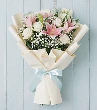 Букет цветов из:  Лилии в Княгинино