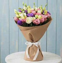 Букет цветов из:  Лизиантусы #REPLACE_PRED# Княгинино
