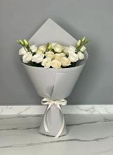 Букет цветов из:  Розы и Лизиантусы #REPLACE_PRED# Княгинино